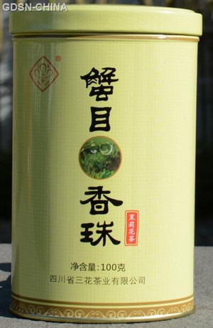 蟹目香珠茉莉花茶100g铁听