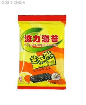 波力芝麻脆海苔
