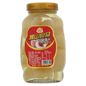 雅山白桃罐头