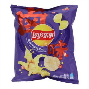 乐事酸辣柠檬凤爪味135克