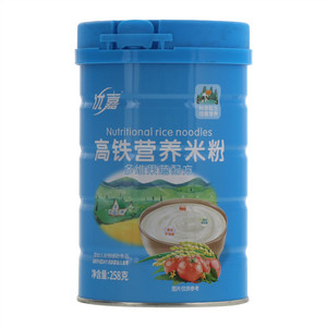 优嘉多维果蔬配方高铁营养米粉