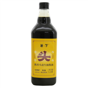 箸下酱香头道生抽酱油