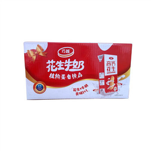 巧越花生牛奶