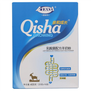 爱能特亲和成长乳酸菌配方羊奶粉
