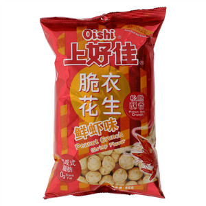 上好佳脆衣花生－鲜虾味