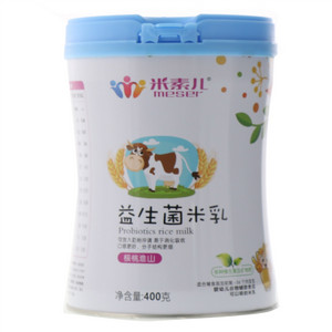 米素儿核桃淮山益生菌米乳