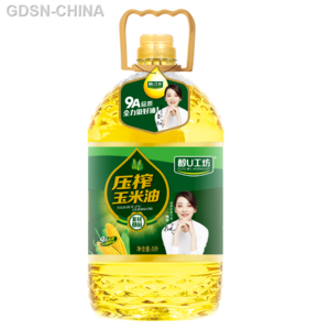醇油坊压榨玉米油 5L/桶