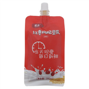 鲜沫含糖型红枣枸杞豆浆