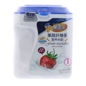 慧因宝草莓胡萝卜果蔬纤维多营养米粉