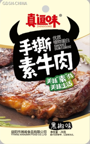 真逗味黑椒味手撕素牛肉