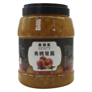 果臻聚黄桃果肉酱