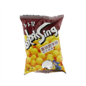 卜卜星酱烧肥牛味膨化食品