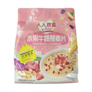 水果牛奶燕麦片（红豆薏米）