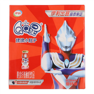 QQ星揉揉小肚子膳食纤维酸奶饮品水蜜桃桑葚味