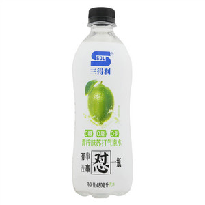 三得利青柠味苏打气泡水