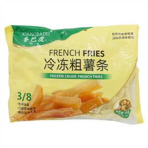 香巴度冷冻粗薯条(生制品)