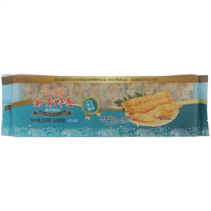 倍时鲜蛋黄虾卷