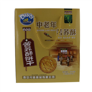 丹迪（DanDi）中老年苦荞酥饼干1500克（内独立小包）