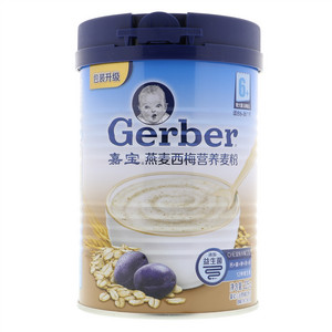 嘉宝燕麦西梅营养麦粉225g