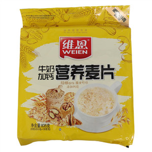 维恩牛奶加钙营养麦片