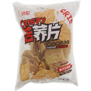 达伦苦荞片（酱汁牛排味）