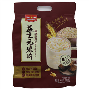 皇麦世家黑糖燕麦益生元麦片