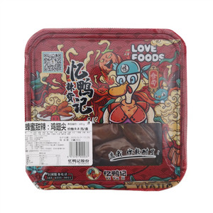 忆鸭记蜂蜜甜辣：鸡翅尖