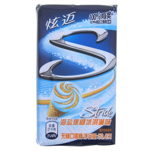 炫迈海盐焦糖冰淇淋味无糖口香糖