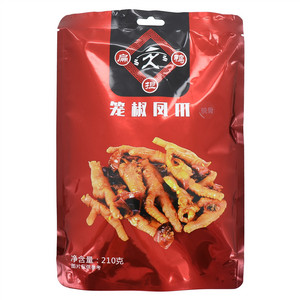 扁担鸭笼椒凤爪