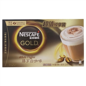 NESCAFE雀巢GOLD臻享白咖啡