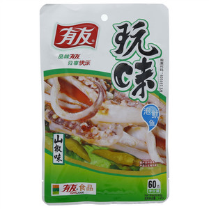 有友山椒味玩味泡鱿鱼