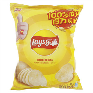 乐事美国经典原味155克