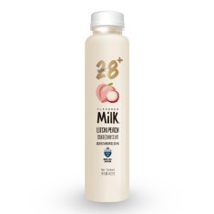 第28街荔枝白桃牛奶乳饮料400克
