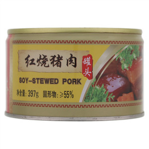 红烧猪肉罐头397克