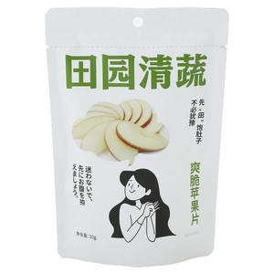 田园清蔬爽脆苹果片