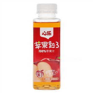 心乐100%苹果汁