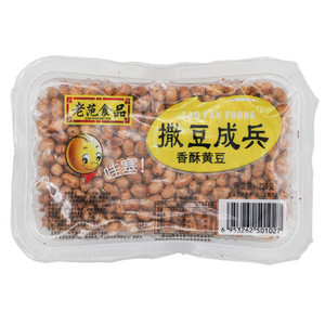 老范食品撒豆成兵香酥黄豆