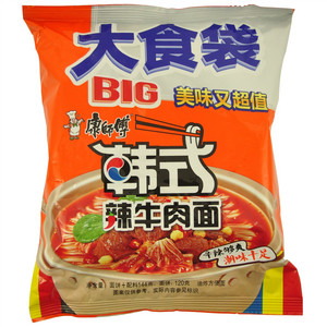 康师傅 大食袋韩式辣牛肉
