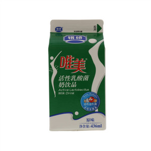 银桥唯美活性乳酸菌奶饮品