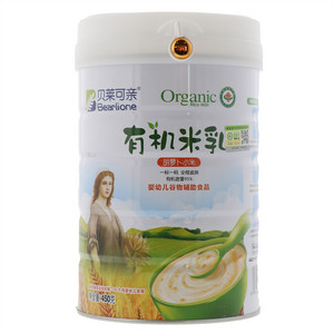 贝莱可亲胡萝卜小米有机米乳