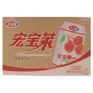 宏宝莱荔枝味汽水