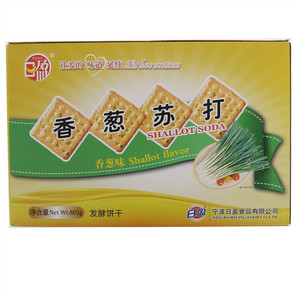 日盈香葱苏打饼干805g
