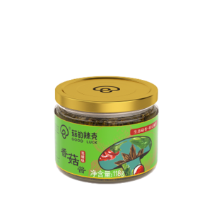 菇的辣克泡椒味香菇酱