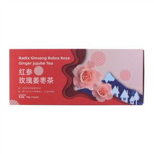 红参玫瑰姜枣茶