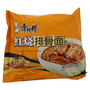 康师傅经典红烧排骨袋面