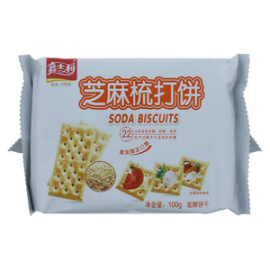 嘉士利芝麻梳打饼