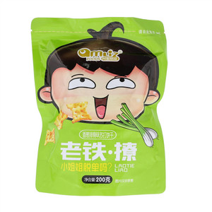 阿蜜丽滋老铁撩（香葱排骨味苏打饼干）