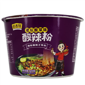 佰香特老坛酸菜味酸辣粉