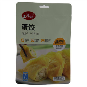 三泽和烧烤味蛋饺