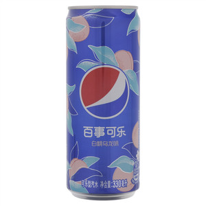 百事可乐白桃乌龙味可乐型汽水